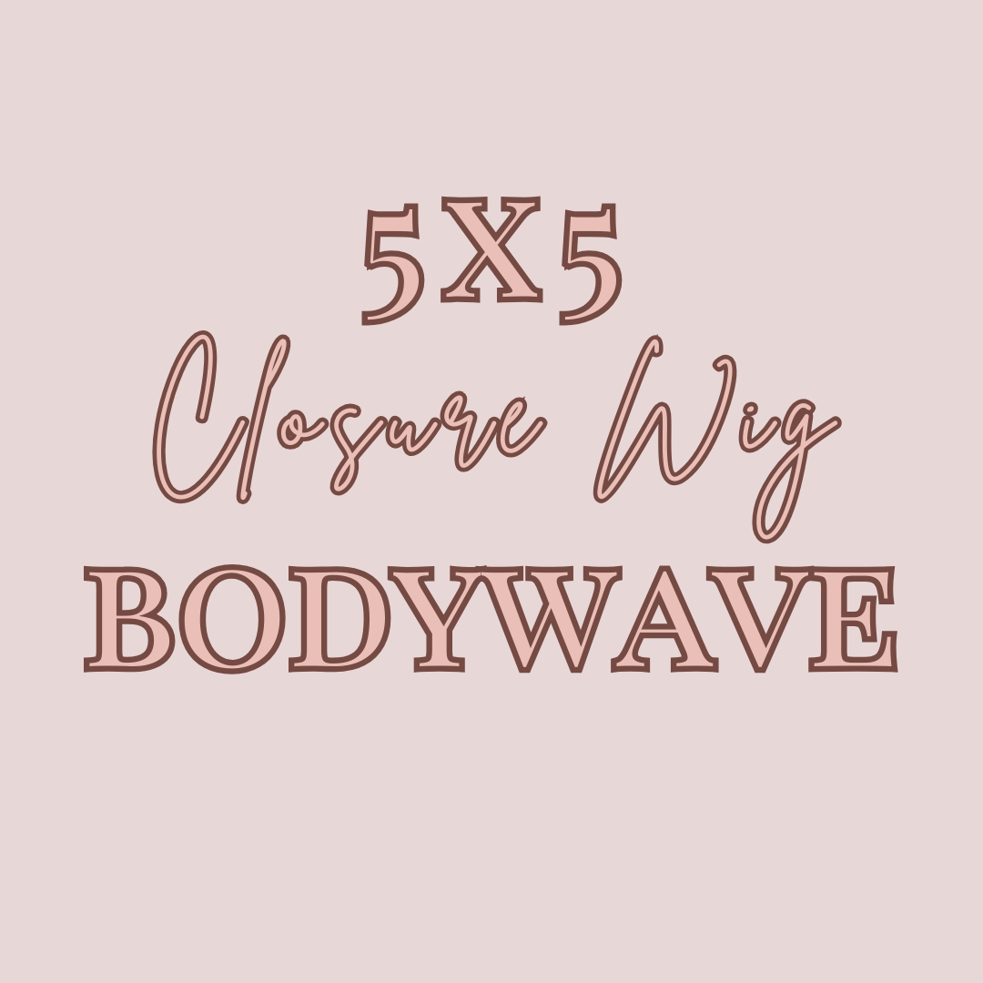 Luxury HD 5x5 Closure Body Wave Wigs (180%)