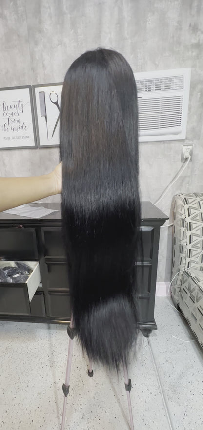 Luxury HD 5x5 Closure Straight Wigs (180%)