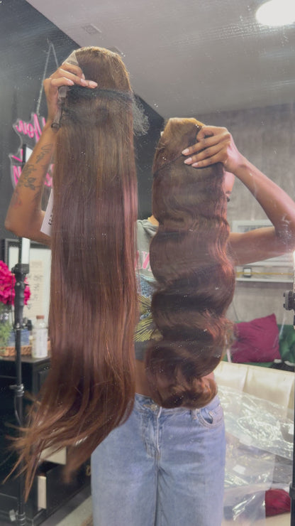 Luxury TRANSPARENT 13x4 Pre-Colored Wigs (200%) **