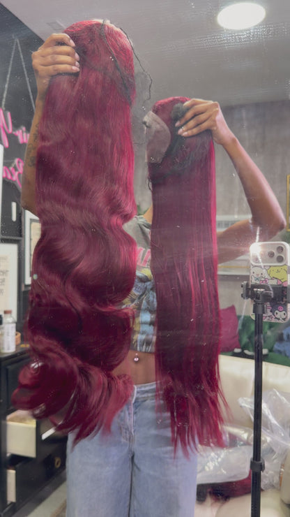 Luxury TRANSPARENT 13x4 Pre-Colored Wigs (200%) **